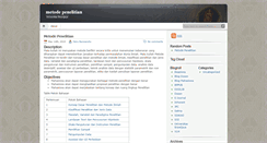 Desktop Screenshot of metodepenelitian.lecture.ub.ac.id