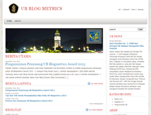 Tablet Screenshot of blogmetrics.ub.ac.id