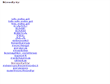 Tablet Screenshot of kredyty.ub.edu.pl