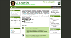 Desktop Screenshot of elearning.fp.ub.ac.id