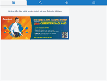 Tablet Screenshot of nganhang.ub.com.vn