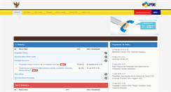 Desktop Screenshot of lpse.ub.ac.id