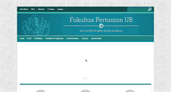 Desktop Screenshot of fp.ub.ac.id