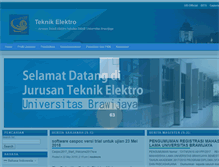 Tablet Screenshot of elektro.ub.ac.id